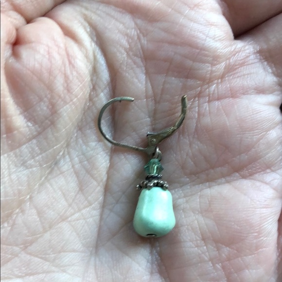 Marie Chavez Turquoise Drop Earrings - Picture 10 of 12